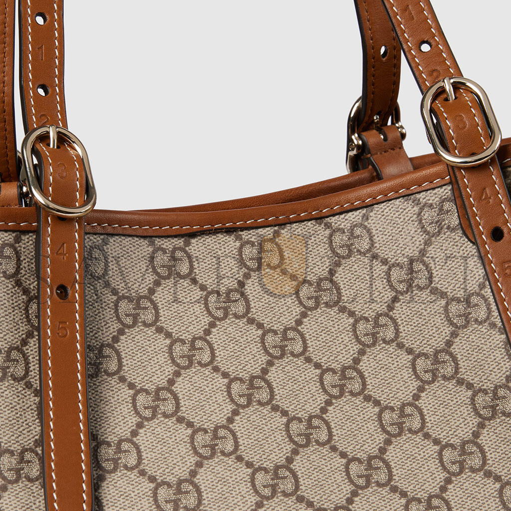 GUCCI GG EMBLEM LARGE TOTE BAG 815213 (38*25*15cm)